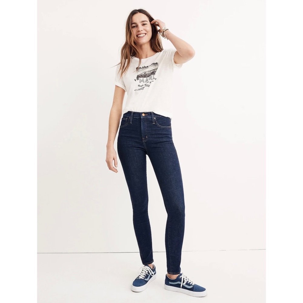 MADEWELL High Rise 10” Skinny Jeans